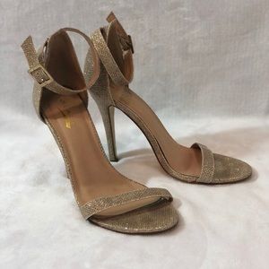 Sz 9 Glaze silver/diamond heel